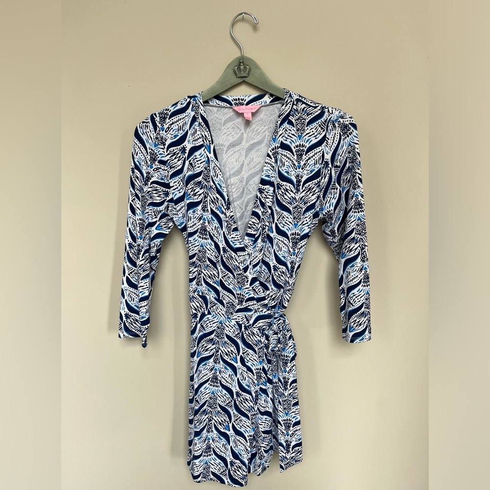 Lilly Pulitzer wrap dress skort